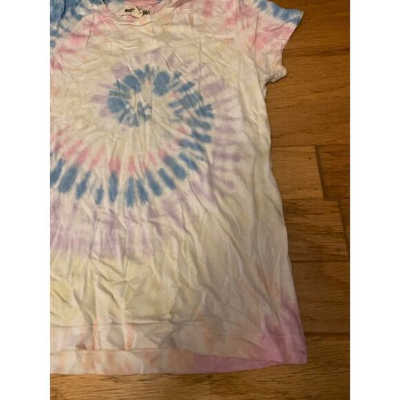 Rivet & Thread women's light tie dye short sleeve cotton blend t-shirt sz small - Picture 3 of 8